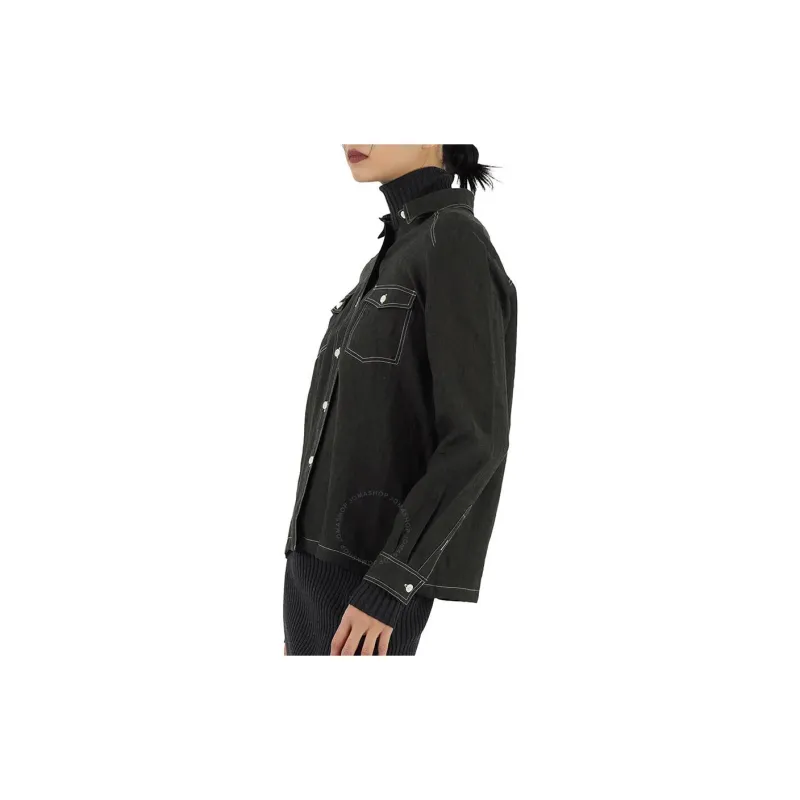 A.P.C Denim Jacket Women's Black-2