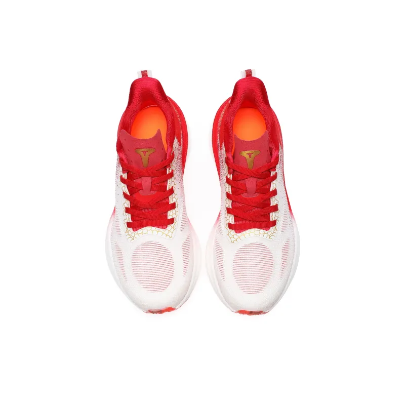 TREEPERI Running Shoes Unisex Low Top Champion Red-3