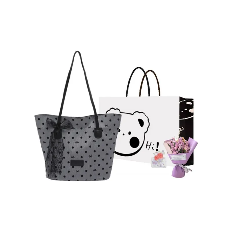 NX DOUGHNUT PU Tote Bag, Shopping Bag, Handbag, Shoulder Bag Unisex Multicolor-11