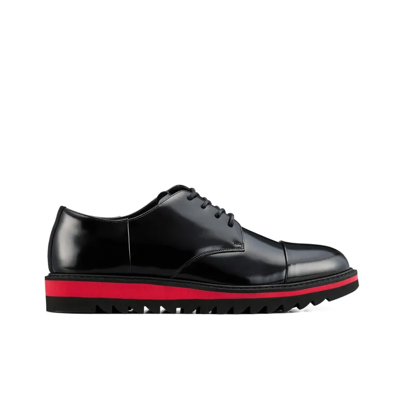 Onitsuka Tiger DERBY Men's Casual Shoes Men's Black Red-1