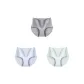 E Set-Cotton Skin High-Rise-Gray+Blue+Green (3 Pack)