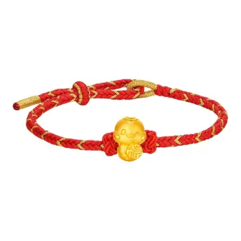 Royal Dragon Mirror Gold Bracelet Unisex