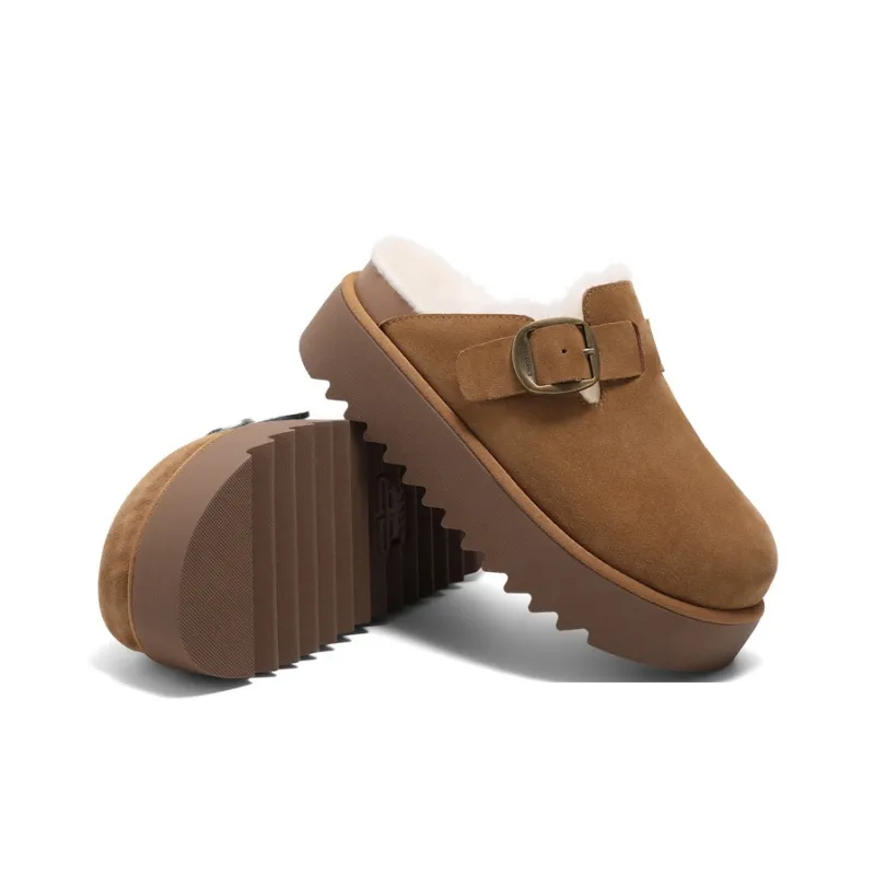 BELLE Rubber Sole Slip Resistant Wrap toe Slippers Women's-10