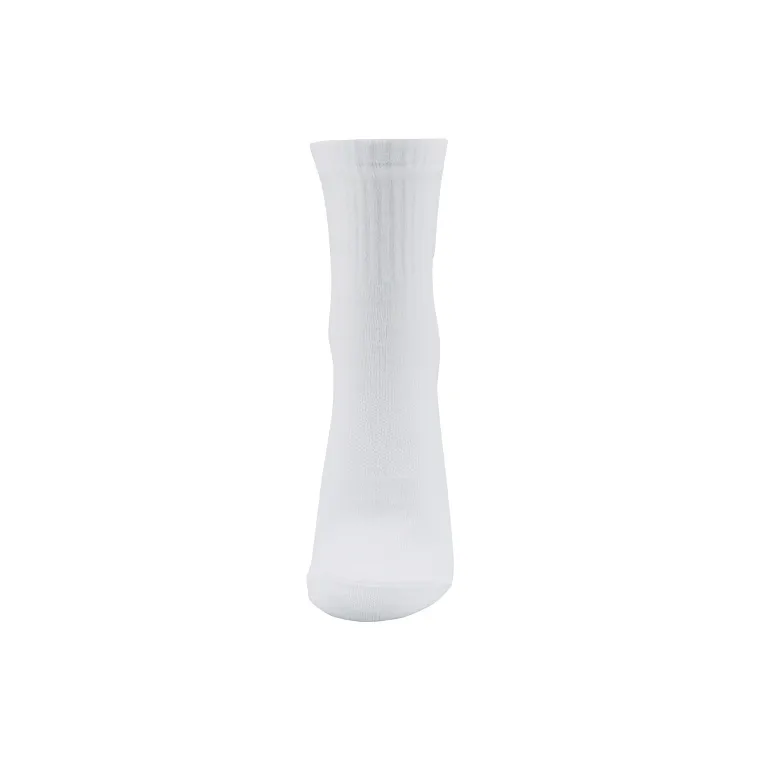 NBA Mid Calf Socks Men's 6 Pack White-2