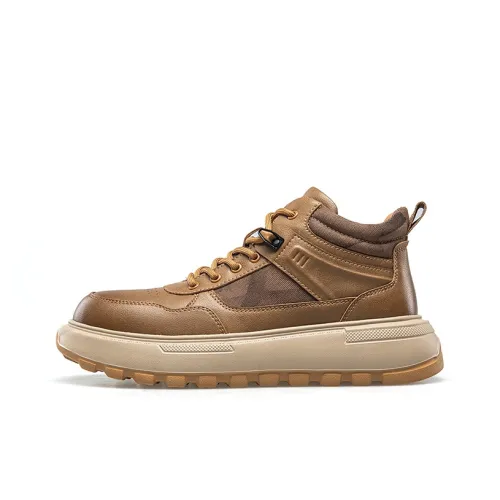 KANGNAI Mid Top Casual Shoes Men's