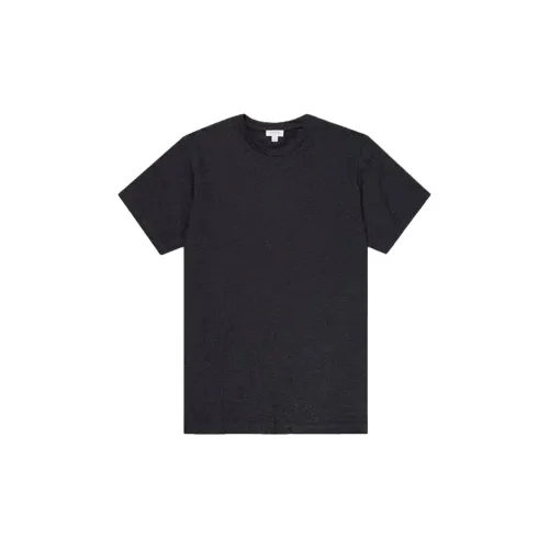 SUNSPEL T-Shirts Men Charcoal Gray Mix