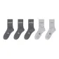 [Thermal Terry, Heat-Retaining Lock Temperature]Dark Gray 3 Pack+Light Gray 2 Pack