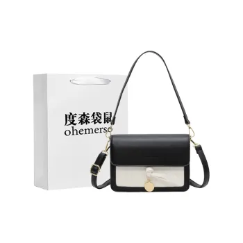Dusen Kangaroo PU Crossbody Bag Regular Women's Multicolor