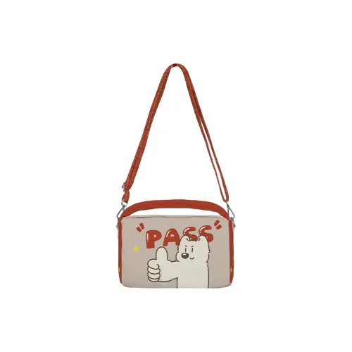 AOSONG Suede Technology Fabric Shoulder Bag, Crossbody Bag Unisex Multicolor
