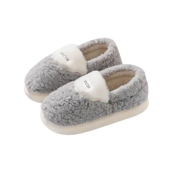 Foot Recreation 2024 Winter Warm Comfortable Bamboo Tower Home Cotton Slippers Men's