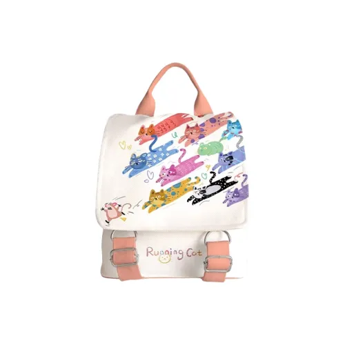 leopard-print zipped wash bag