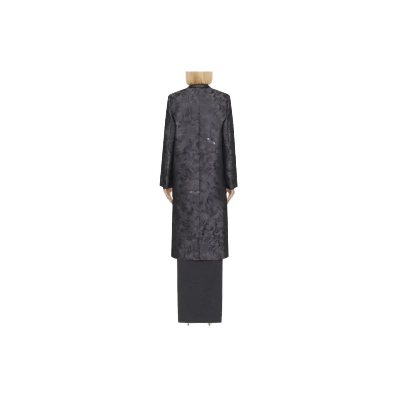 Givenchy FW24 Trench Coat Women's Gray-3