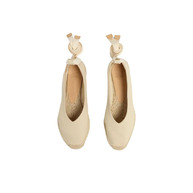 Castañer GEA Casual Single Shoes 2cm Women's Beige-3