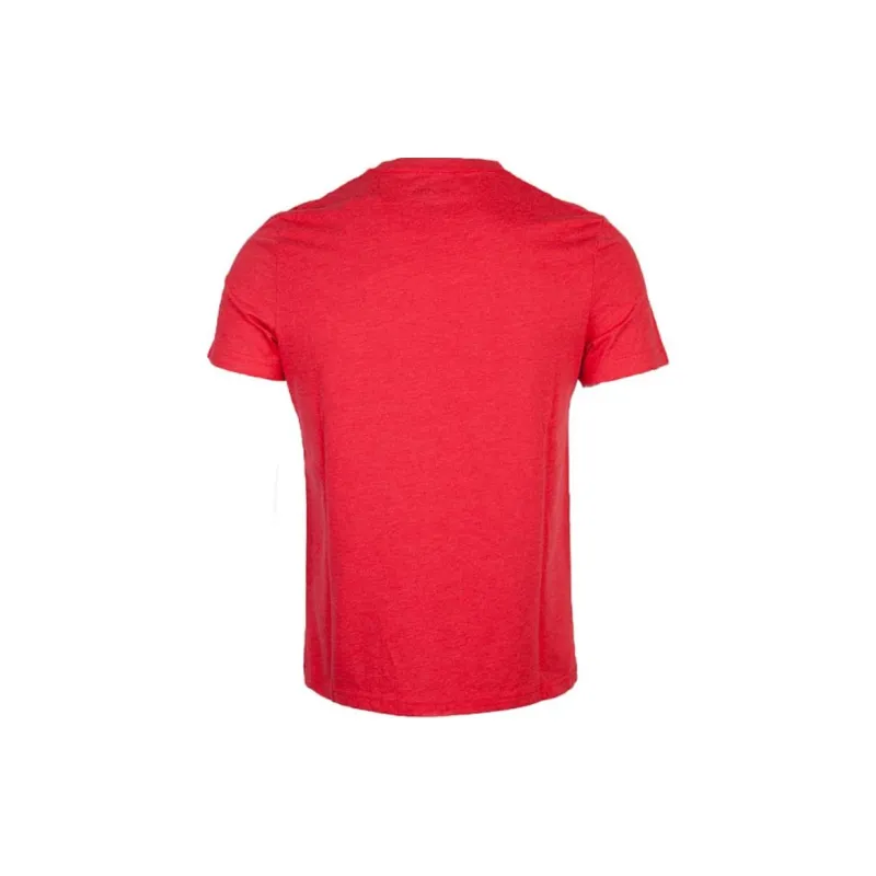 Converse T-Shirt Men's Textured Campus Red-1