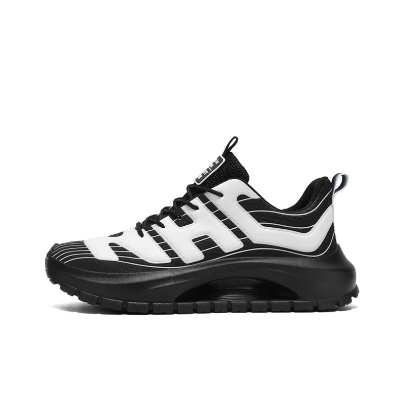 Meiretu Support Impact Resistant Low Top Casual Running Shoes Men's-4