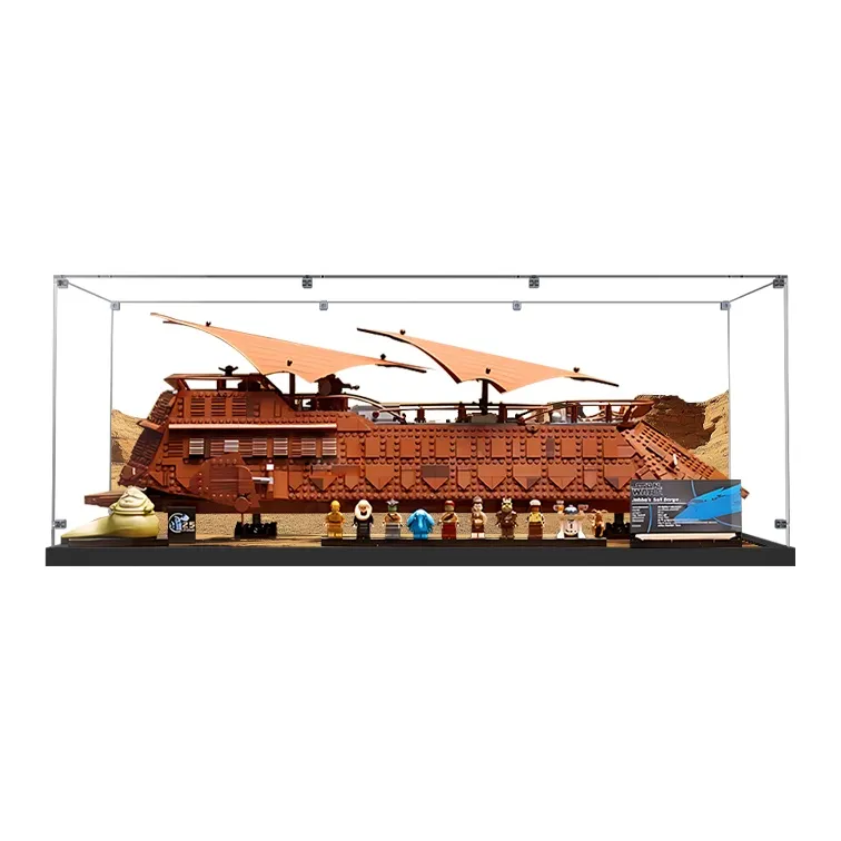 KGBOX Used For Building Block 75397 Jaba's Luxury Sailing Yacht Model Accessories-2