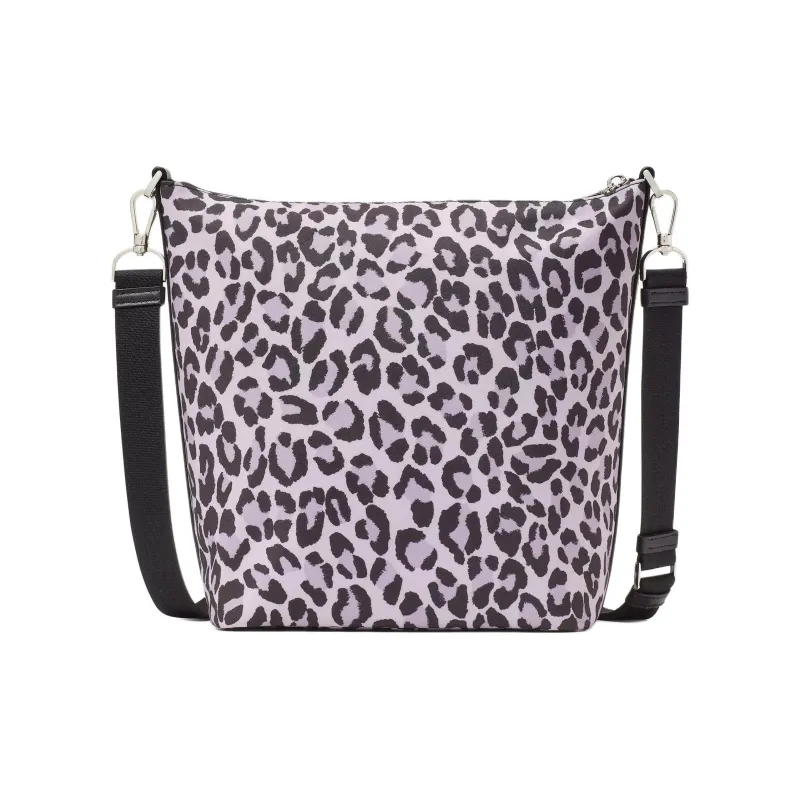 Kate Spade Chelsea Recycled Nylon Shoulder Bag, Crossbody Bag Tubas Women's Purple Mist Multicolor-2
