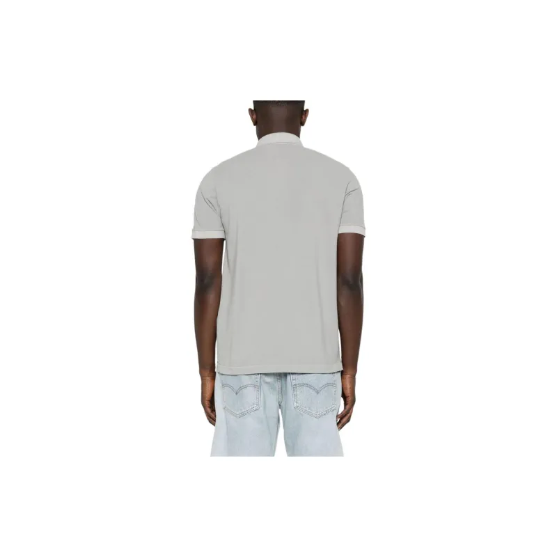 STONE ISLAND Logo Patch Short Sleeved Polo Shirt-4
