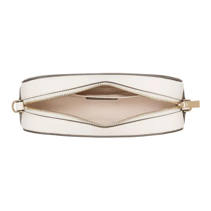 Kate Spade Polyvinyl Chloride Camera Bag Shoulder Bag Crossbody Bag Mini Women's Protein Cream Composite-3