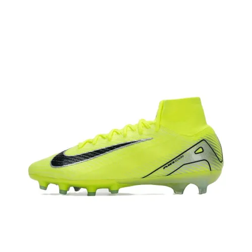 Nike Anti Slip Wear Resistant Soccer Shoes Men's Neon Yellow