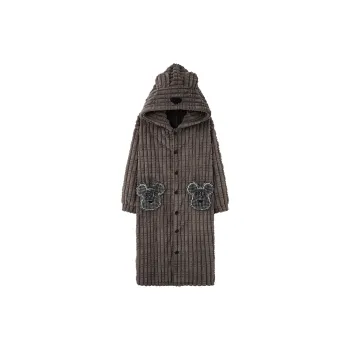MADALLO Bath Robes Men's Dark Brown