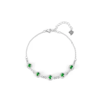 Jade Is Boundless Ice Type Jadeite Bracelets Women's