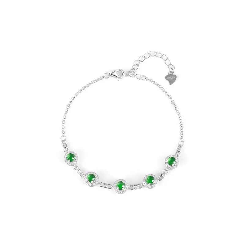 Jade Is Boundless Ice Type Jadeite Bracelets Women's-0