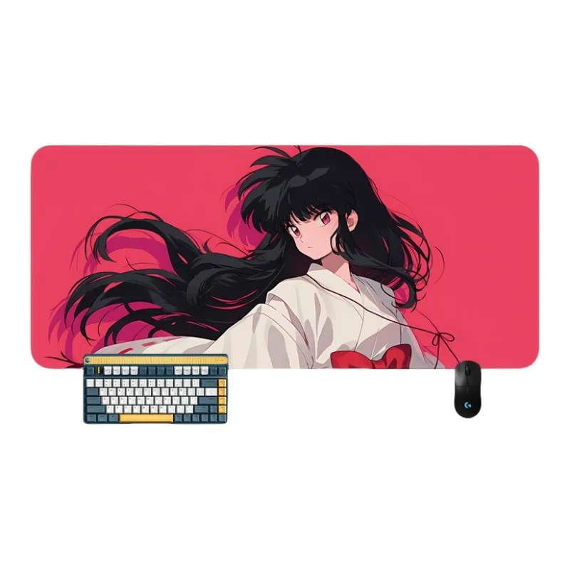 SHIBADU Rubber Inuyasha Extra Large Anime Computer Table Mat Desk Mat Good Looking Mouse Pad Mouse Pads-2