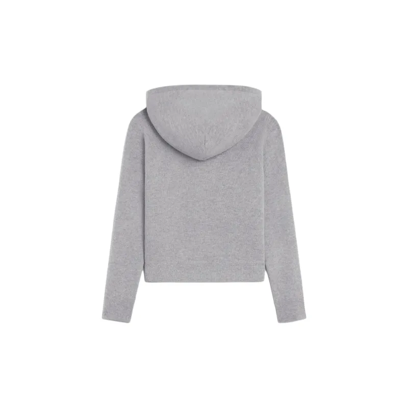 CELINE Triomphe Hoodie In Sporty Wool And Cashmere-1