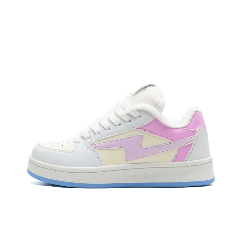 OAOQ Cushioning Height Increasing Abrasion Resistant Lightweight Mat Low Top Casual Shoes Unisex-81