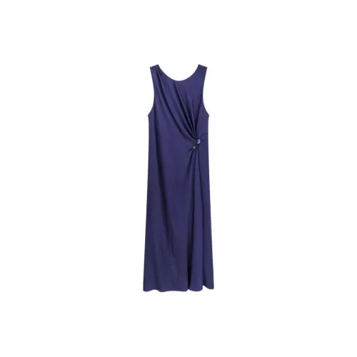 GIORGIO ARMANI Sleeveless Dresses Women's Blue