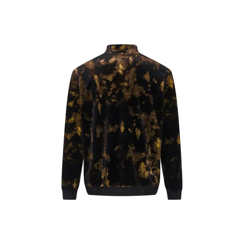 ANDREW MACKENZIE FW24 Knitwear Men's Black Orange-1