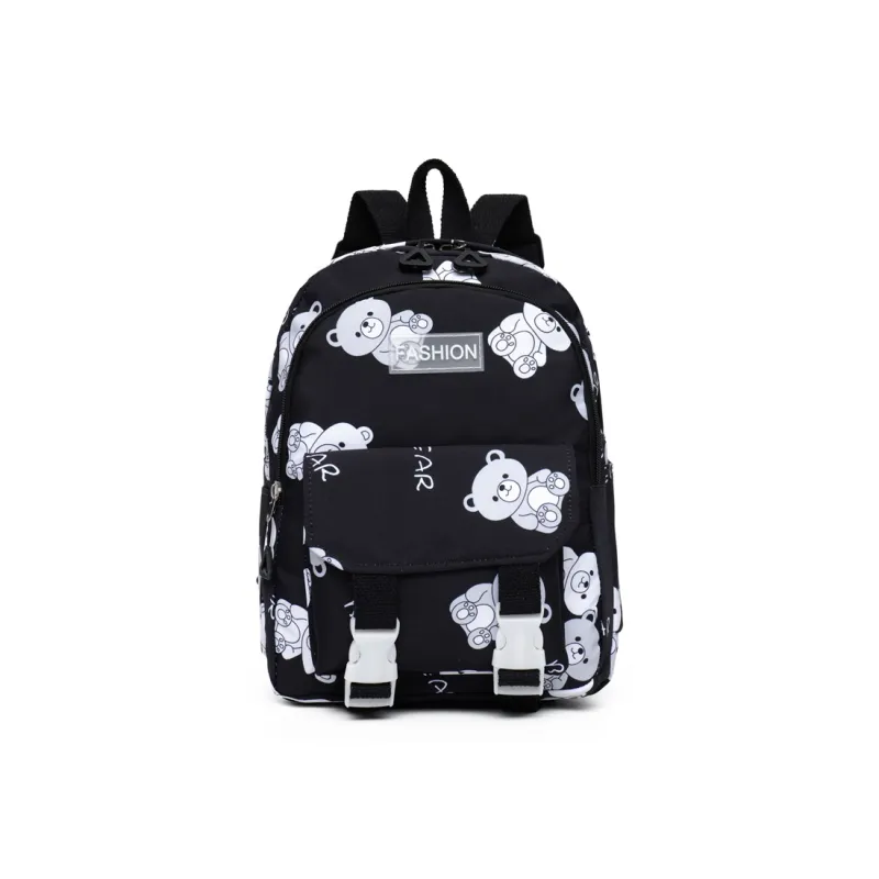 SUN ERATH&U Nylon Backpack Unisex Ecru Black Pink Light Green Lake Blue-1