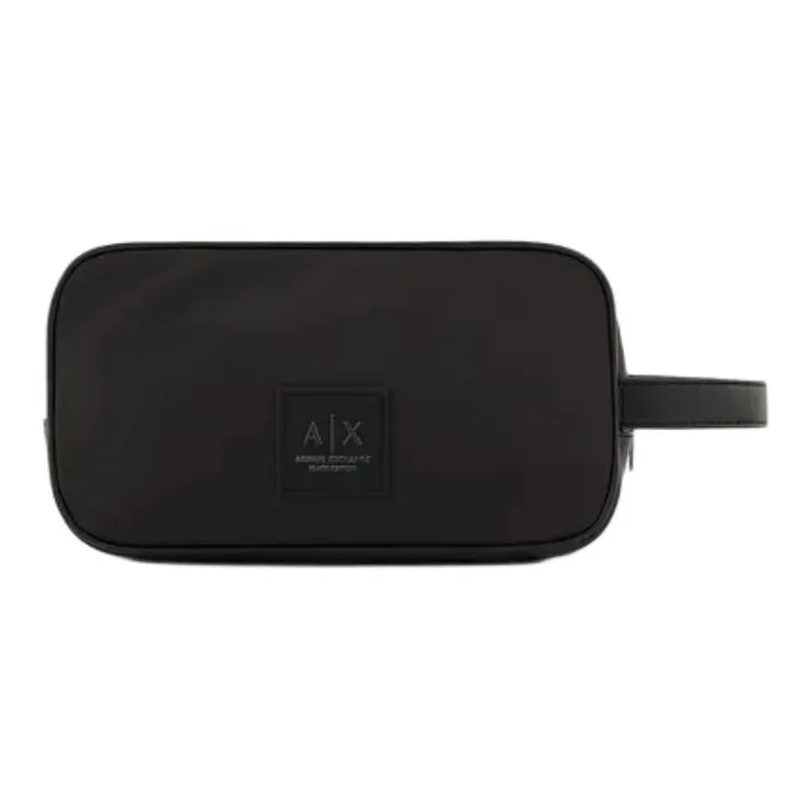 ARMANI EXCHANGEAE Polyester Toiletry Bag Men's Black-0