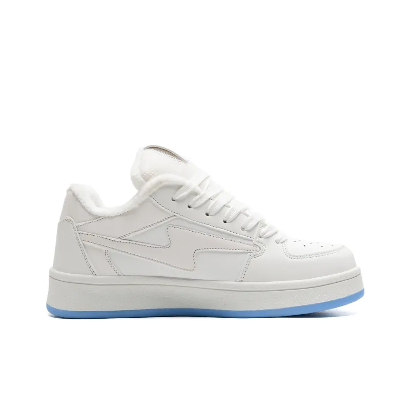 OAOQ Cushioning Height Increasing Abrasion Resistant Lightweight Mat Low Top Casual Shoes Unisex-76
