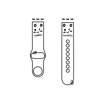 Imobile Apple Compatibility Watch Band 38 49mm All Silicone Material