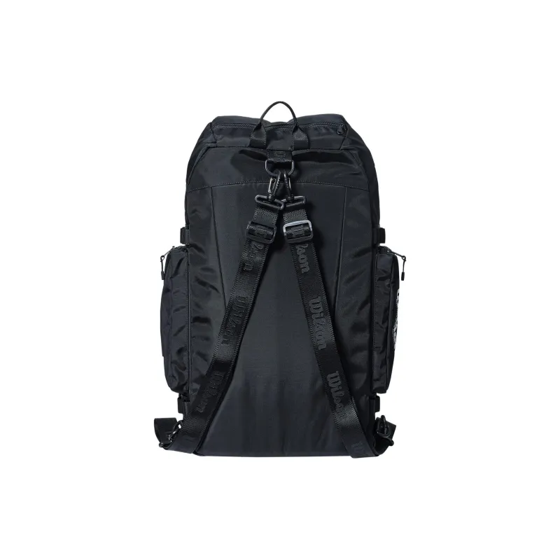 Wilson Nylon Backpack Regular Unisex Black-2