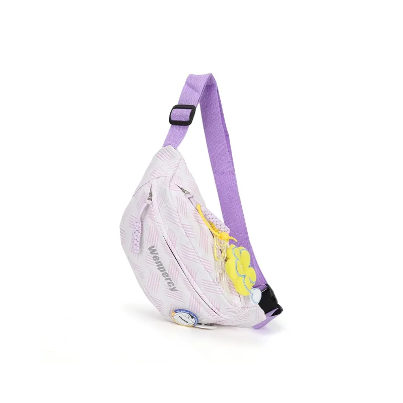 Wenpercy Nylon Fanny Pack Regular Unisex Multicolor-7