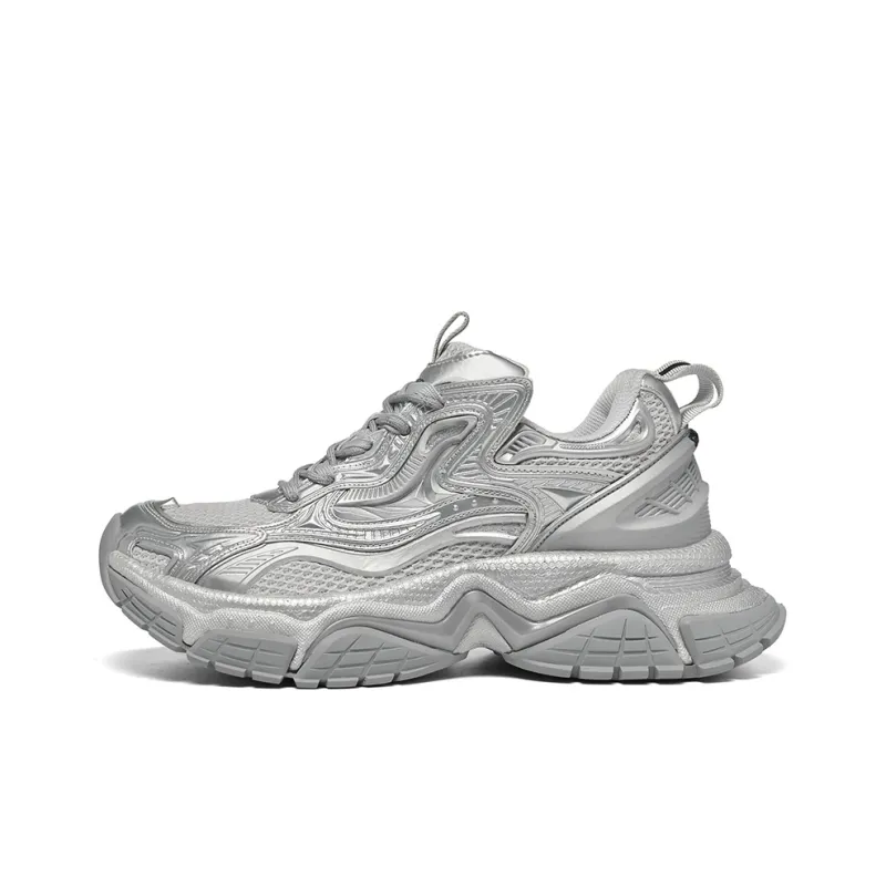 SK.TRIP Crossbow Series Bow And Arrow 4 Cushioned Wear Resistant Height Increasing Low Top Chunky Sneakers Unisex-1