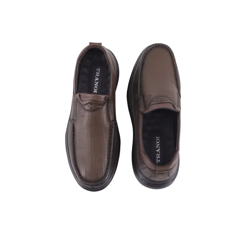 TRANOI Casual Shoes Men's Brown-4