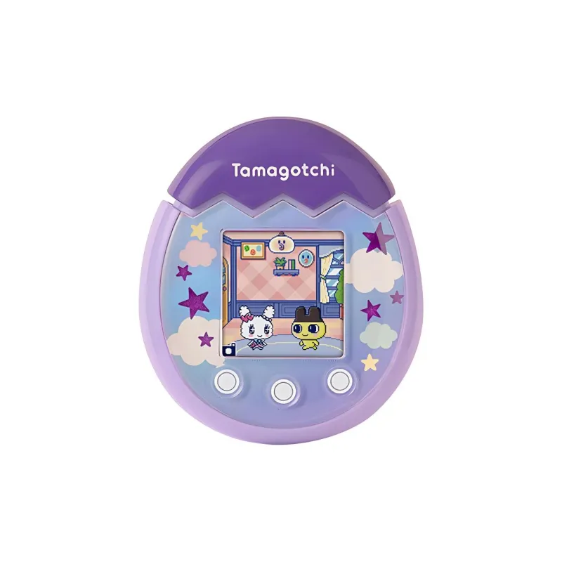 BANDAI Big Eyed Frog Keroppi Sanrio, Tamagotchi Smart Tamagotchi Model Accessories Pix Purple English Edition-1
