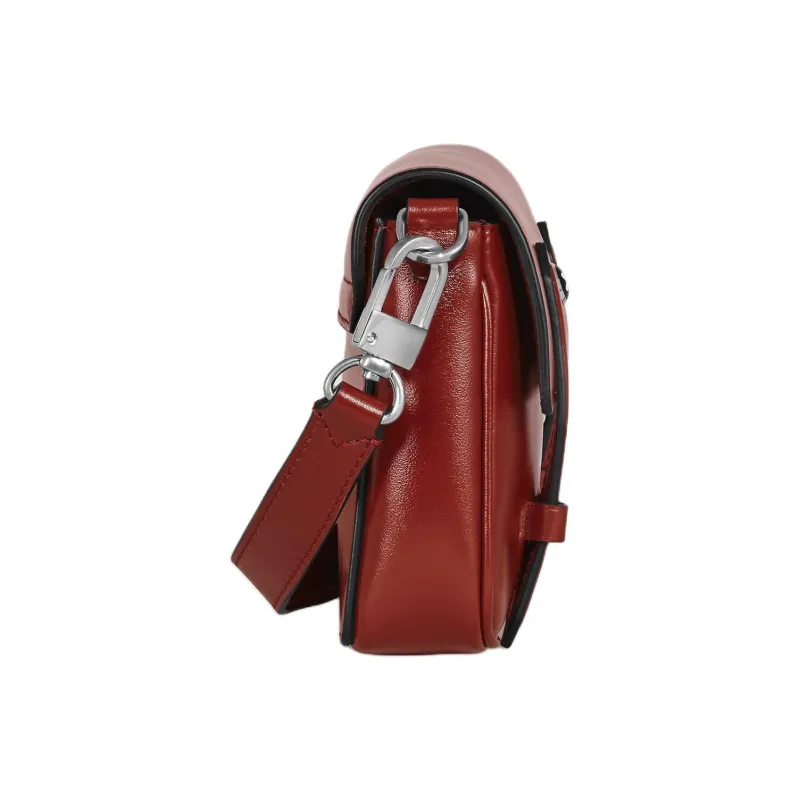MONTBLANC Meisterstuck Full Grain Cow Leather Messenger Bag, Shoulder Bag, Crossbody Bag Mini Men's Reddish Umber-2