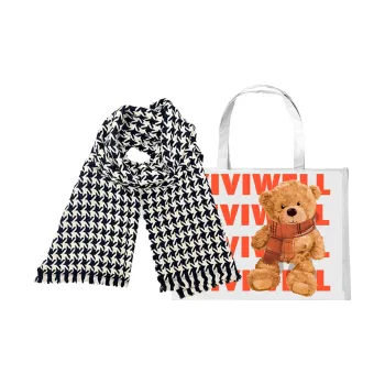VIVIWELL Knit Scarves Unisex