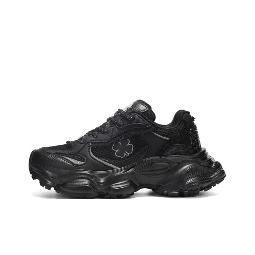 LUCKY BRAND Cushioned Wear-Resistant Lightweight Slip-Resistant Low-Top Chunky Sneakers Unisex
