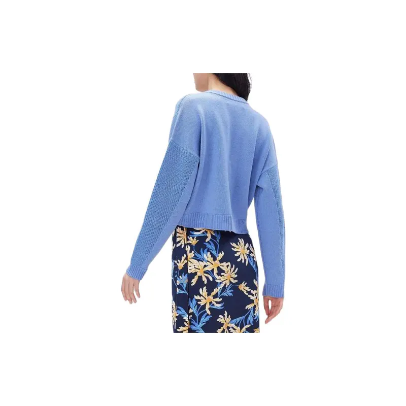 DVF Paulette Cropped Cardigan-2