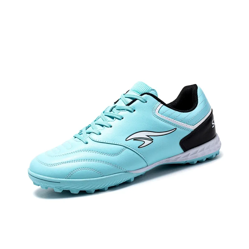 SUNAIS Soccer Shoes Unisex Low Top White Black-1