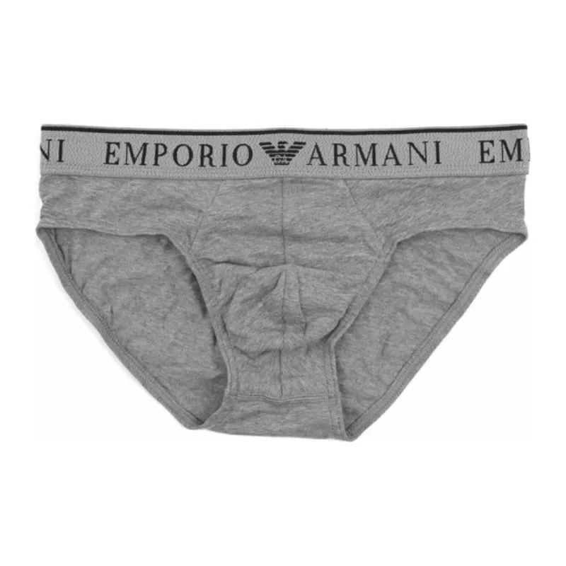 EMPORIO ARMANI EA FW24 Underpants Men's 2 Pack Black+Gray-3