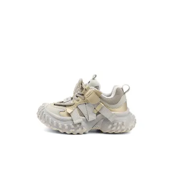 Jeep Slip Resistant Cushioning Wear Resistant Warm Kids Lifestyle Shoes Champagne Gold Kids'