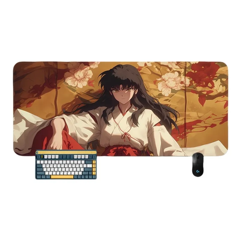 SHIBADU Rubber Inuyasha Extra Large Anime Computer Table Mat Desk Mat Good Looking Mouse Pad Mouse Pads-19