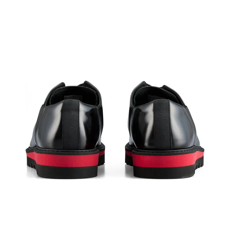 Onitsuka Tiger DERBY Men's Casual Shoes Men's Black Red-3